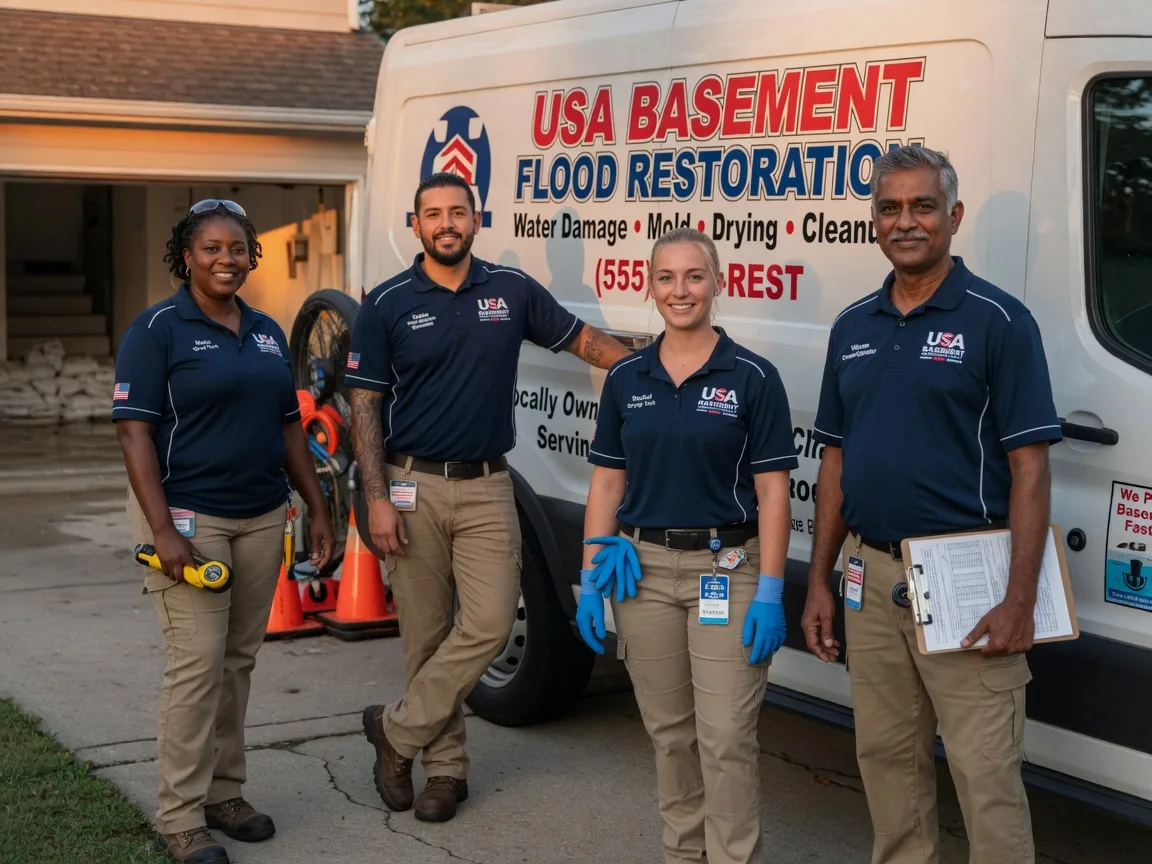 Basement Flood Cleanup company in Belmont, WV