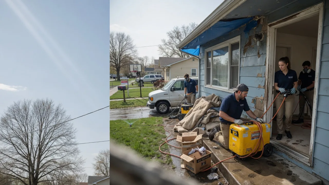 Basement Flood Cleanup in Belmont, WV near me